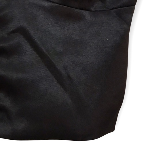 ZARA BLACK CROP TOP WITH PEARLED BUTTON - BUSTIER - SMALL - BRAND NEW WITH TAG - Picture 4 of 16